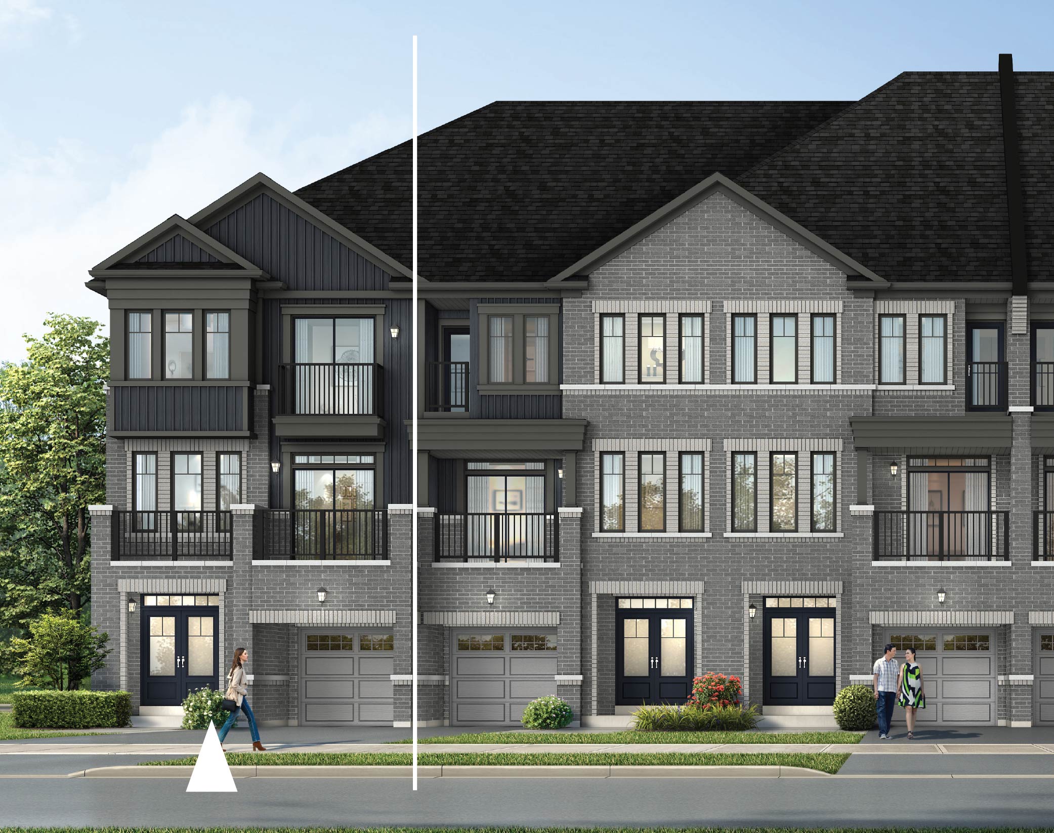 CAMBRIDGE elevation - 1679 sq.ft. at Crown of Caledon
