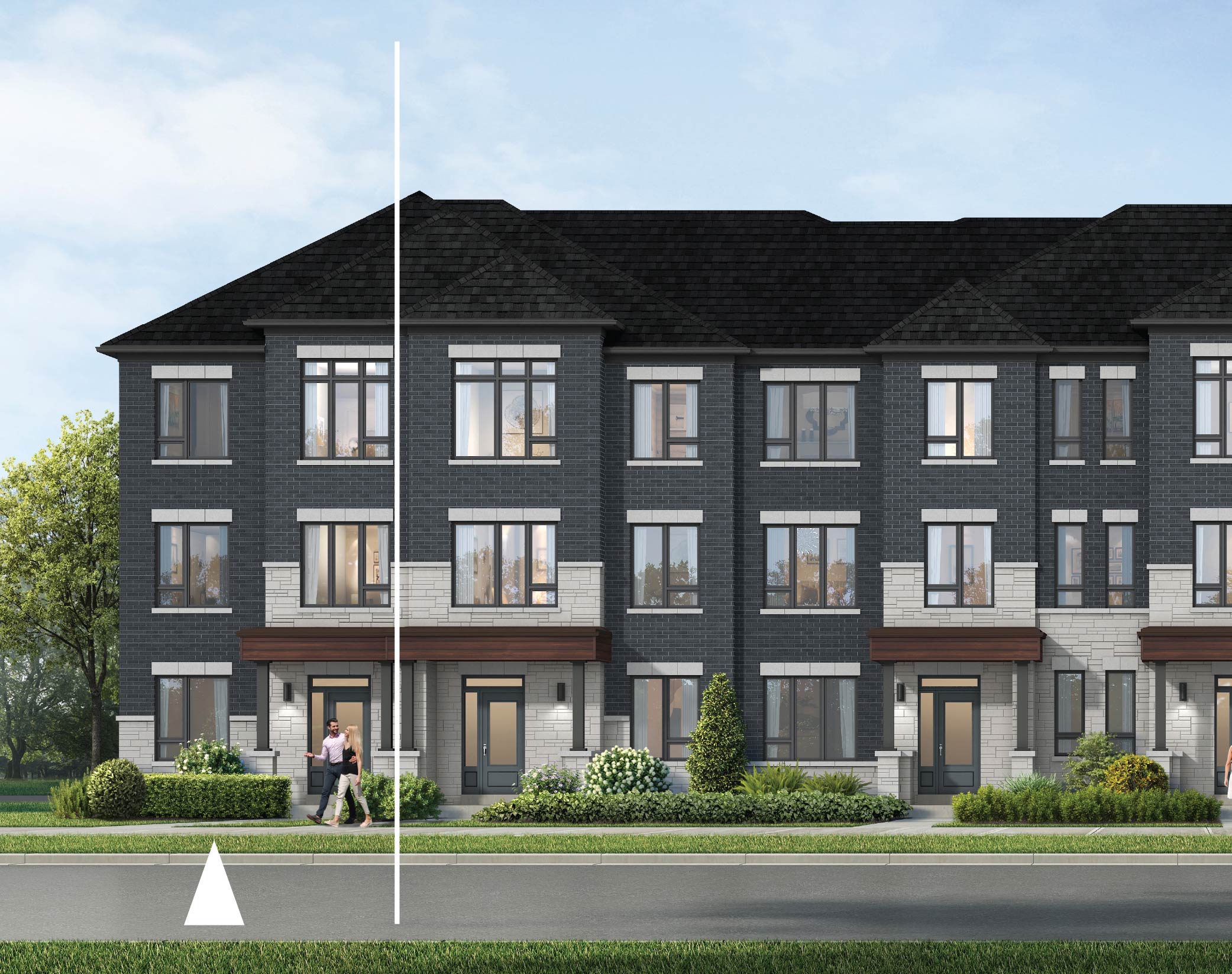 STERLING elevation - 1824 sq.ft. at Crown of Caledon