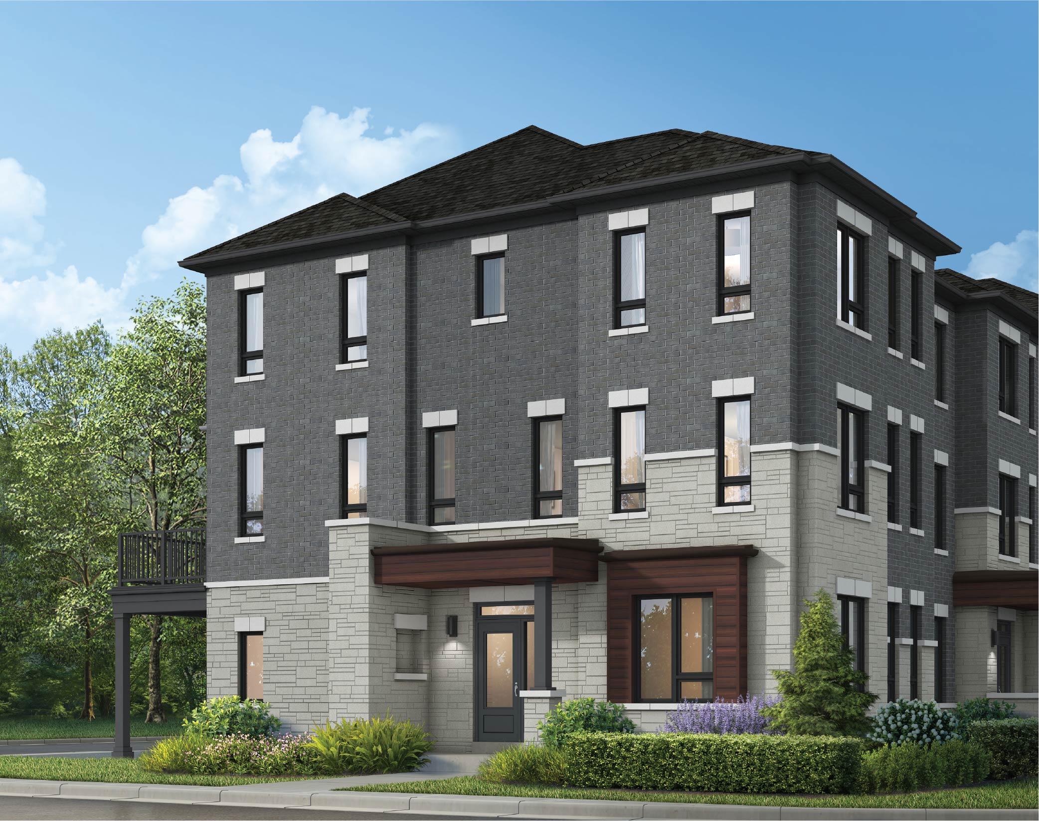 ABBEY elevation - 1910 sq.ft. at Crown of Caledon