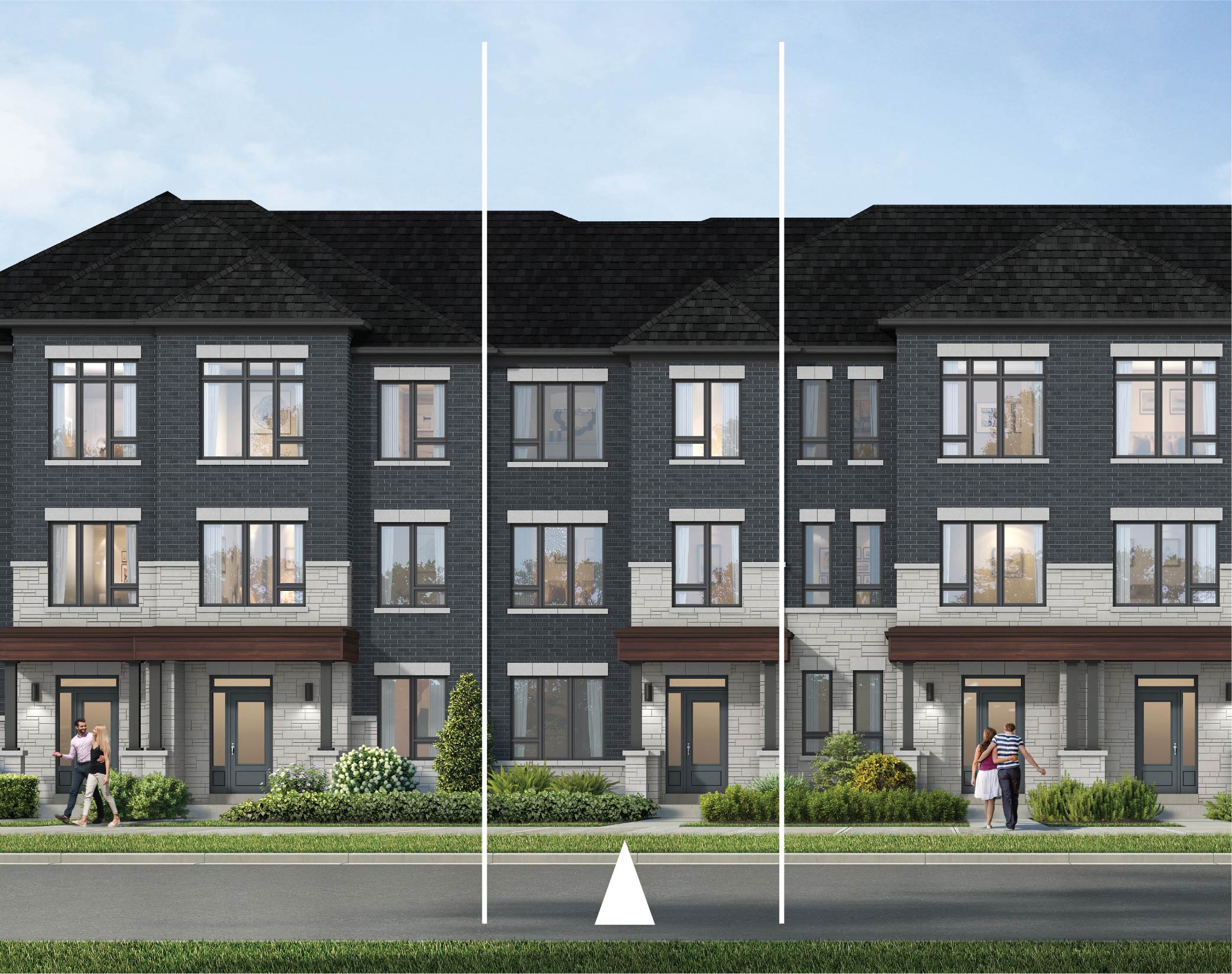 SCEPTRE elevation - 1774 sq.ft. at Crown of Caledon