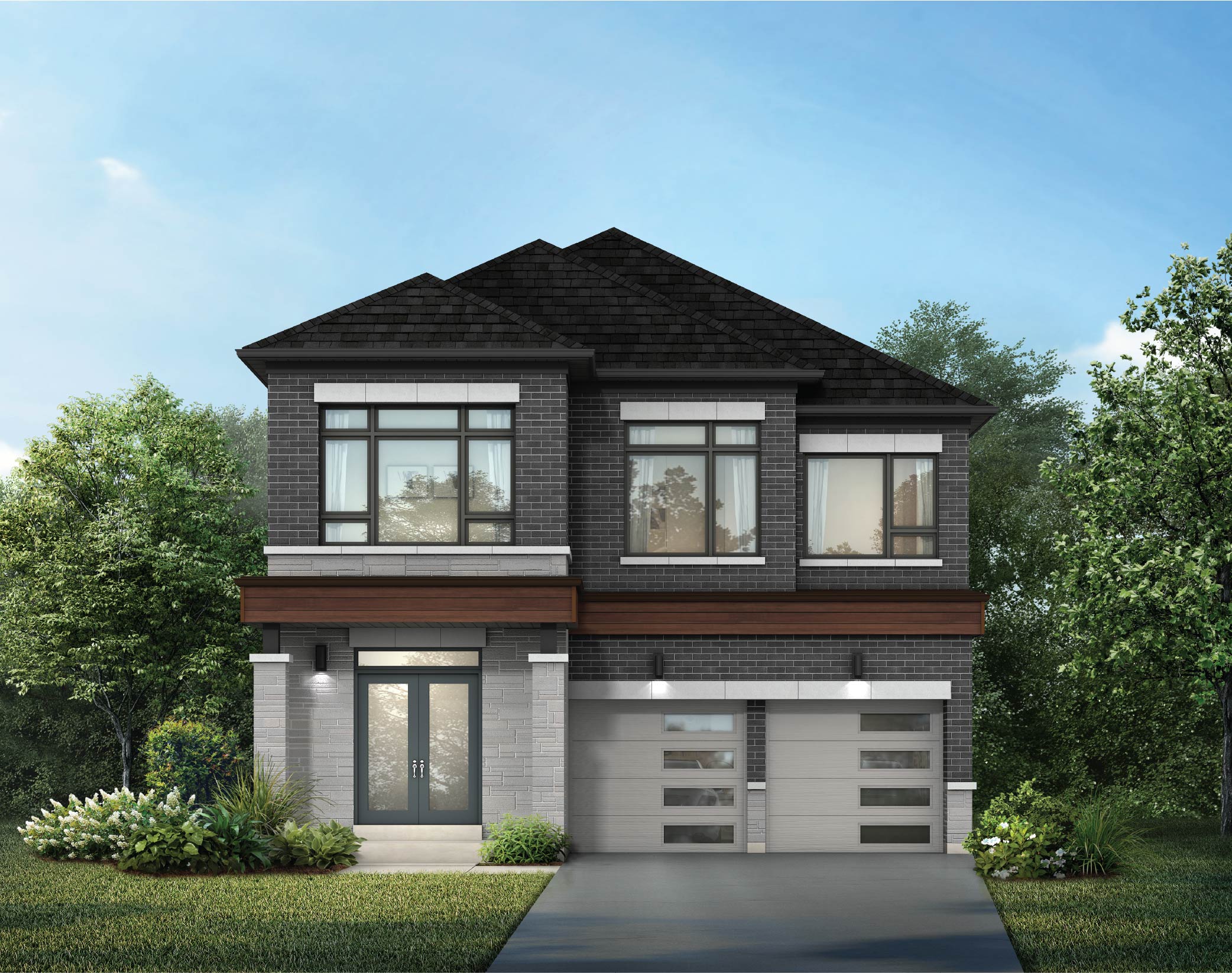 GRAND elevation - 3005 sq.ft. at Crown of Caledon