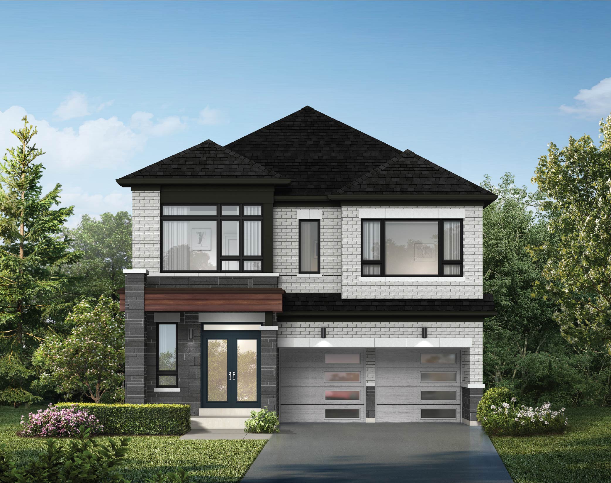 MAJESTY elevation - 3498 sq.ft. at Crown of Caledon