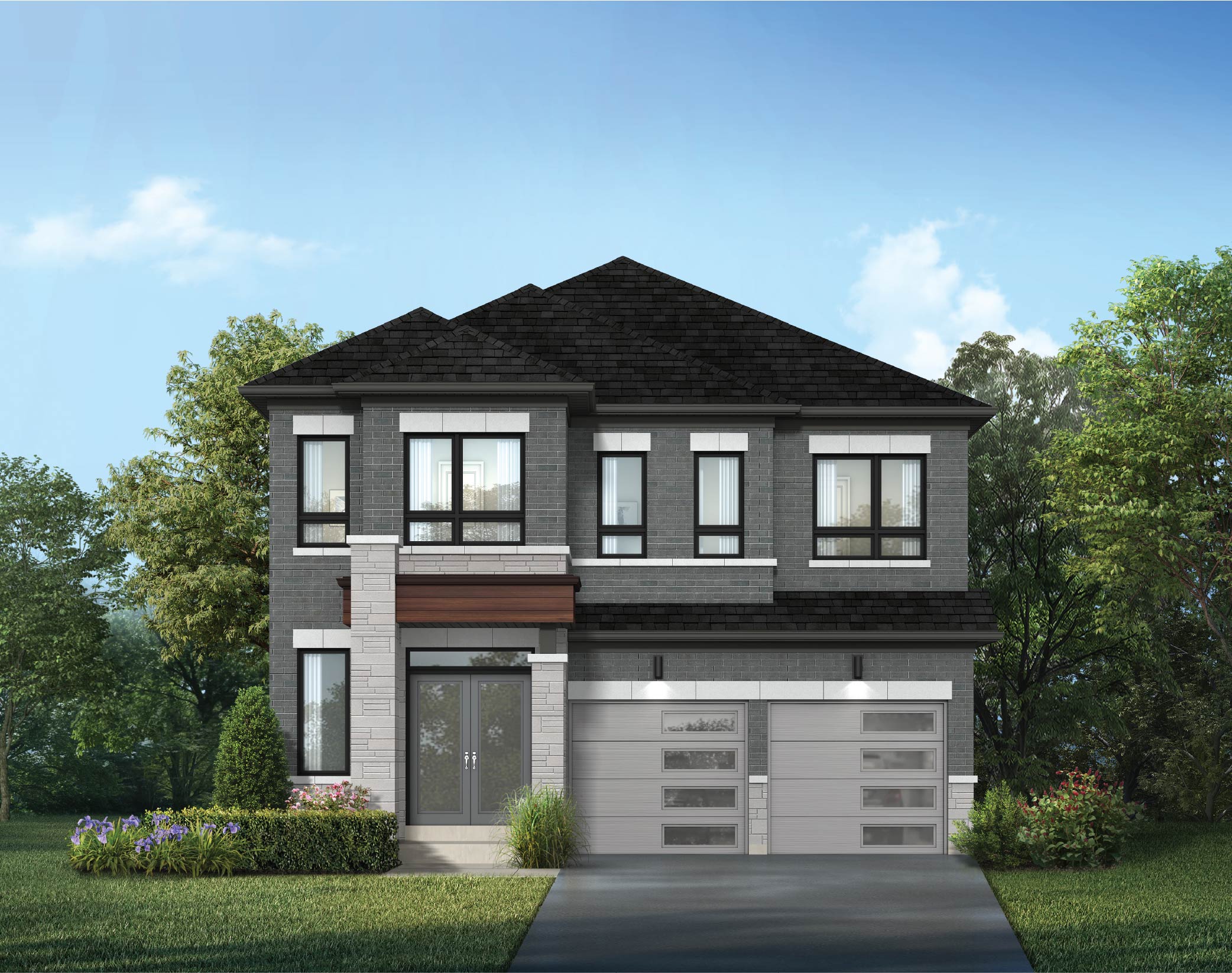 KINGDOM elevation - 2815 sq.ft. at Crown of Caledon
